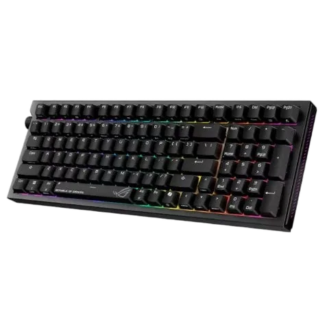 Asus ROG Strix Morph 96 - Mécanique - Sans-Fil - RGB - Noir — vue 2