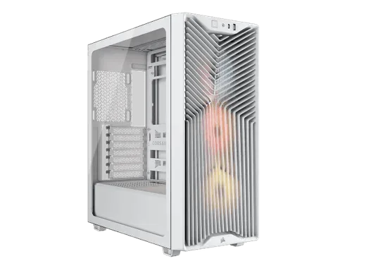 Corsair 3200D RS ARGB White + RM1000e Blanc — vue 2