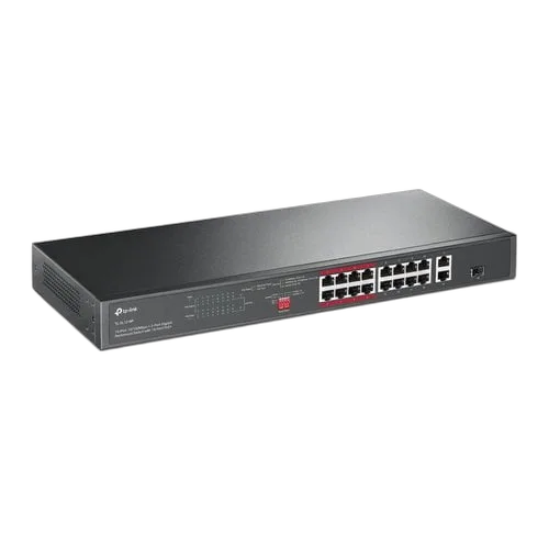 TP-Link 16-Port 10/100 Mb+2-Port Gb Switch — vue 2