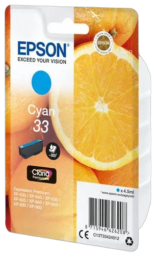 Epson - Cyan - C13T33424012 — vue 2