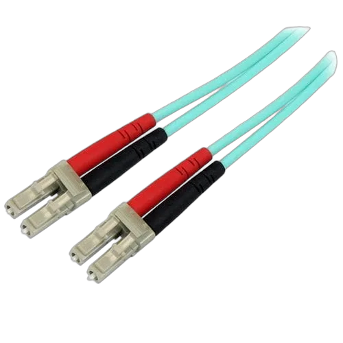 StarTech Fiber Optic Cable 2m Aqua MM 50/125 OM4 — vue 1