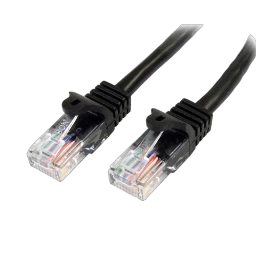 StarTech 10m Black Snagless Cat5e Patch Cable — vue 1
