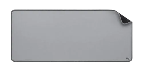Logitech Desk Mat Studio Series Gris — vue 4