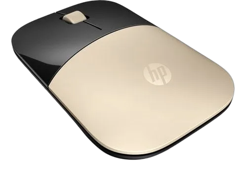 HP Z3700 Gold Wireless Mouse — vue 3