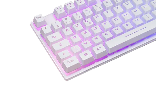 The G-LAB Keyz Caesium TKL - Membrane - Filaire - RGB - Blanc — vue 7