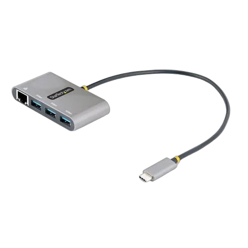 StarTech HUB USB-C A 3 PORTS AVEC ETHER — vue 1