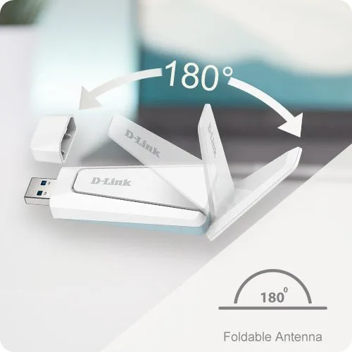 D-Link WI-FI 6 AX1800 USB 3.0 DONGLE — vue 7