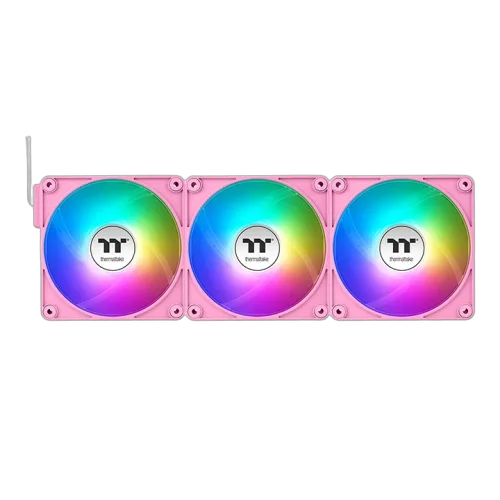Thermaltake CT120 EX Reverse ARGB (Pack de 3x120mm) - Rose — vue 4