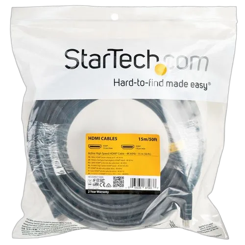 StarTech HDMI Cable - Active - 4K 60Hz 15m CL2 — vue 3