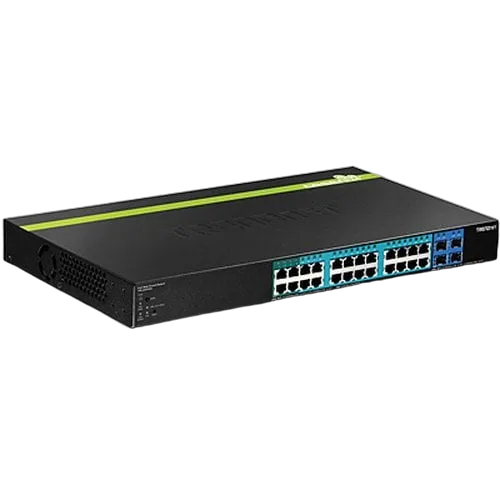 TrendNet 28PORT GB WEB SMART POE+ SWITCH — vue 1