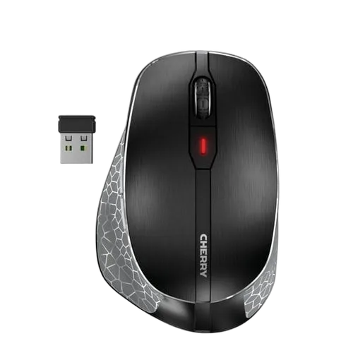 Cherry MW 8C Ergo - Sans-Fil - Noir