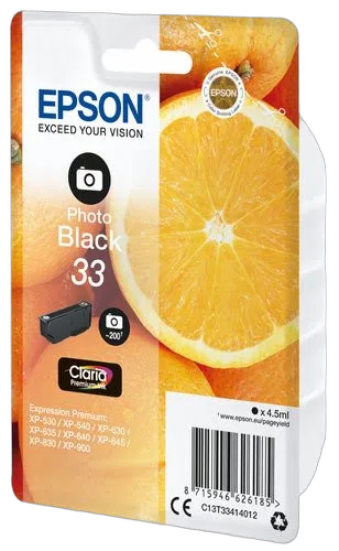 Epson Ink/33 Oranges 4.5ml PBK — vue 2