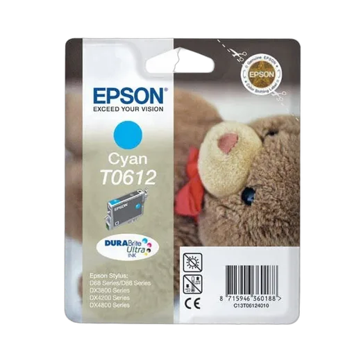 Epson Cartouche d'encre T0612 Cyan D88 — vue 1
