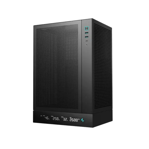 Deepcool CH170 Digital Noir - mT/Sans Alim/Mini-ITX — vue 3
