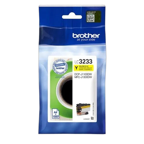 Brother - Jaune - LC3233Y — vue 1