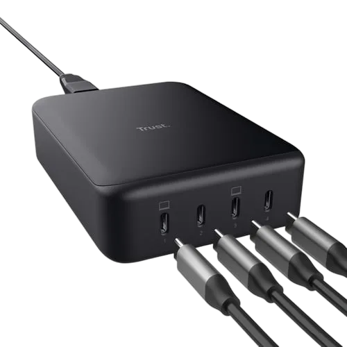 Trust Chargeur de bureau MAXO GaN 240W - 4 ports USB-C — vue 2