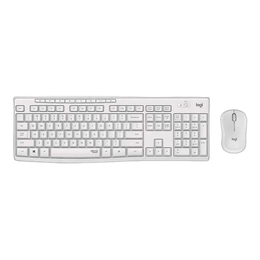 Logitech MK295 Silent Wireless Combo WHITE — vue 1