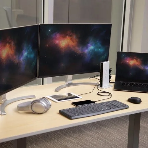 StarTech DVI Dual-Monitor Laptop Docking Station — vue 5