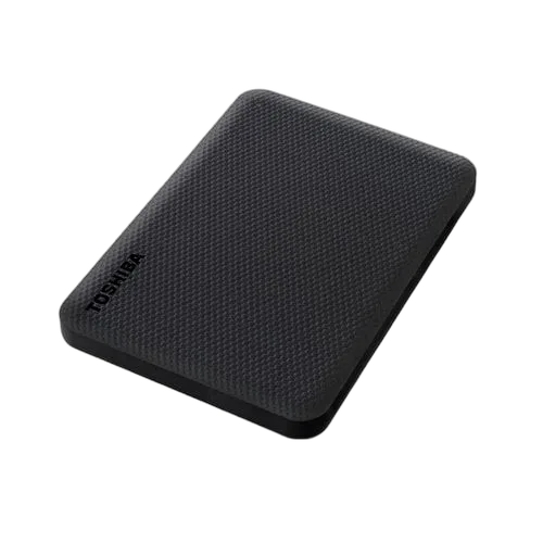 TOSHIBA Canvio Advance 1To 2.5p External Hard Drive USB 3.2 Gen1 Black — vue 2