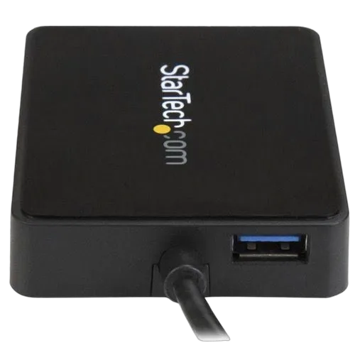 StarTech Dual USB-C to GbE Adapter w/USB port — vue 4