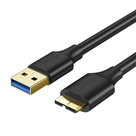 Câble USB-A vers Micro USB-B/1m/Noir