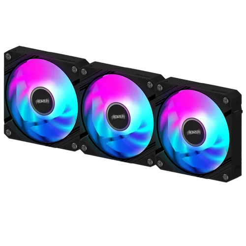 Gigabyte Aorus Ez Chain Fan - Pack 3x120mm - Noir — vue 2
