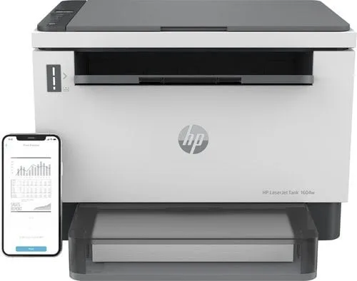 HP LASERJET TANK MFP 1604W PRINTER — vue 1