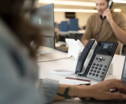 HP POLY EDGE E3 EDGE E350 IP PHONE — vue 5