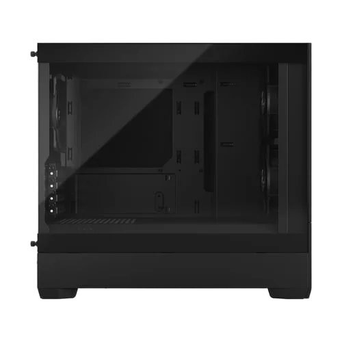 Fractal Design Pop Mini Silent Black TG Clear Tint - mT/m-ATX — vue 4