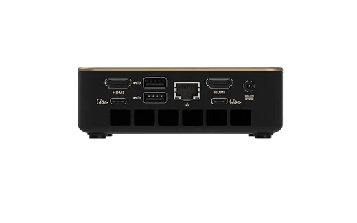 Sapphire EDGE AI - Ryzen AI 5 340 So dimm DDR5 M.2 nvme Wifi/BT RJ45 2.5G — vue 5