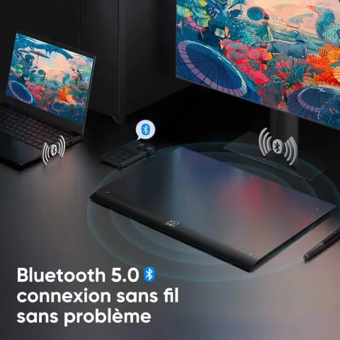 XPPEN Deco Pro XLW Gen 2 MT1592B_ACK05 - 5080LPI 15" Noir-Seconde Vie — vue 2