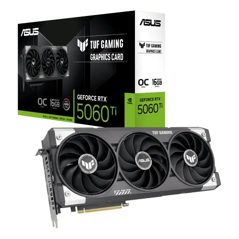 Asus TUF Gaming GeForce RTX 5060 Ti 16GB GDDR7 OC Edition — vue 1