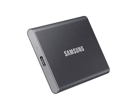 Samsung T7 USB 3.2 1 To Gris — vue 5