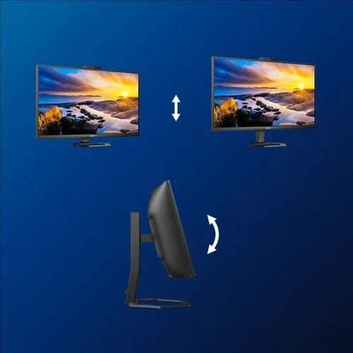 Philips 34E1C5600HE/00 34 VA Curved H/A 130 MM — vue 3