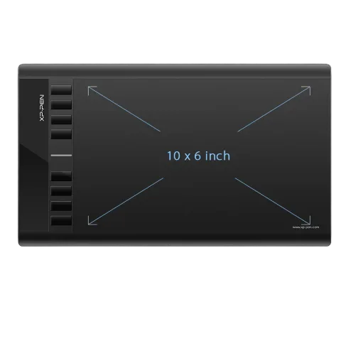 XPPEN Star03V2 STR03B - 5080LPI 10" Noir — vue 2