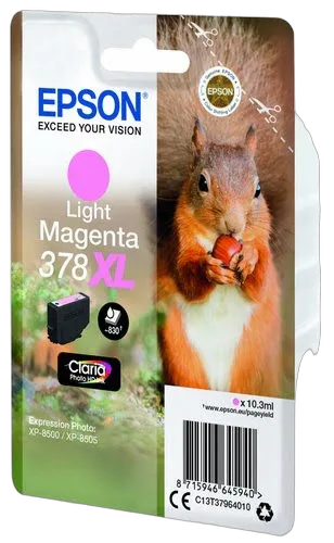 Epson Ink/378XL Squirrel 9.3ml LMG — vue 3