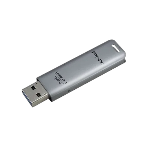 PNY USB 128GB ELITE STEEL 3.1GB — vue 4