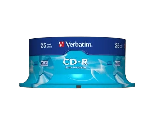 Verbatim CD-R/700MB 80Min 52x DataLife Spdl 25pk — vue 1