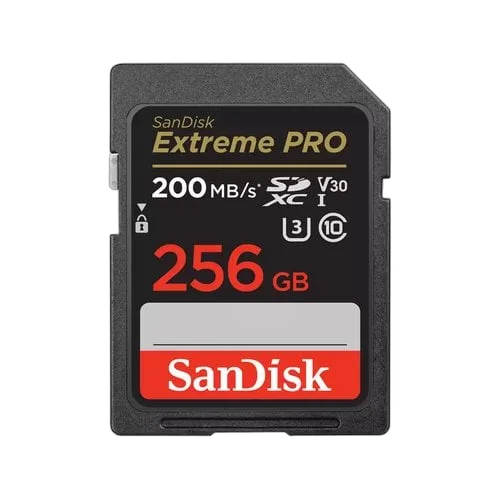 Sandisk EXTREME PRO 256GB SDXC MEMORY — vue 1
