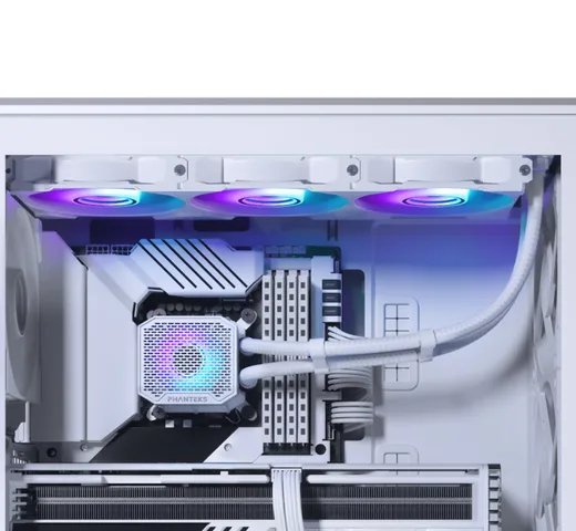 Phanteks Glacier One 360M25 Gen2 DRGB AiO - 360mm - Blanc — vue 5