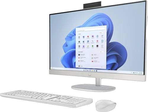 HP 27-cr0041nf - 27" FHD R7-7730U 16Go 1To W11 Blanc — vue 2