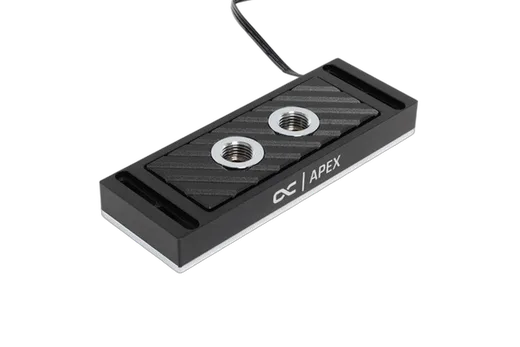 Alphacool Apex D-RAM Water cooler ARGB - 4 Slots Noir — vue 3