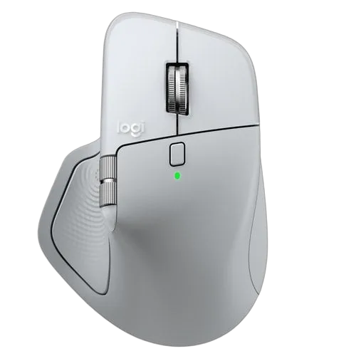 Logitech MX MASTER 4 WHITE SILVER — vue 6