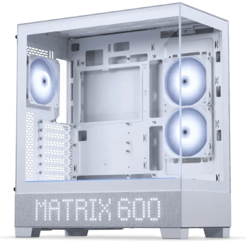 XT View Matrix Blanc - MT/Sans Alim/E-ATX