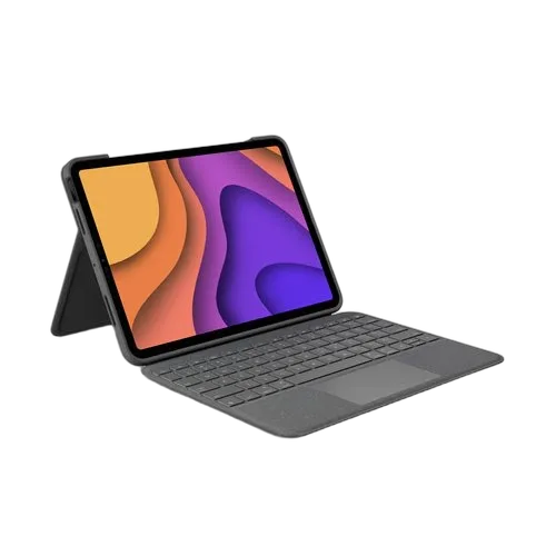 Logitech Folio Touch Gris — vue 2