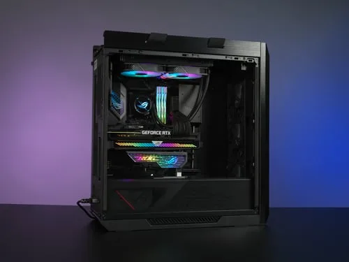 Asus XH01 ROG HERCULX Support carte grahique ARGB - Noir — vue 4