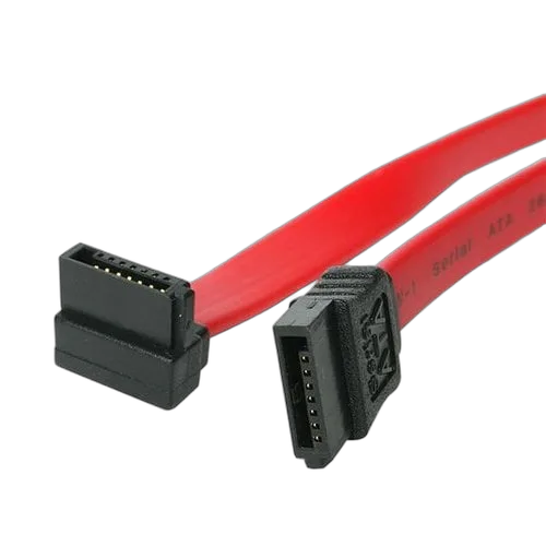 StarTech 18in SATA to Right Angle SATA Cable — vue 1