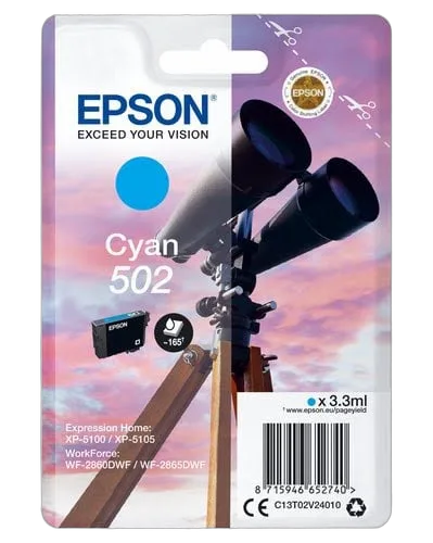 Epson - Cyan - C13T02V24010 — vue 1