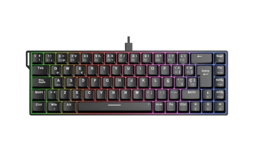The G-LAB Keyz Titanium HE 65% - Magnétique - Filaire - RGB - Noir — vue 5