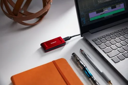 Kingston XS1000 Red USB-C 3.2 2To — vue 8